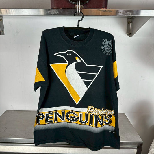 Vintage 1994 Pittsburgh Penguins AOP NHL T-shirt