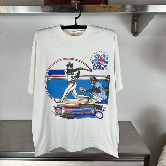 Vintage 1991 MLB Toronto Baseball All-Star Game T-shirt