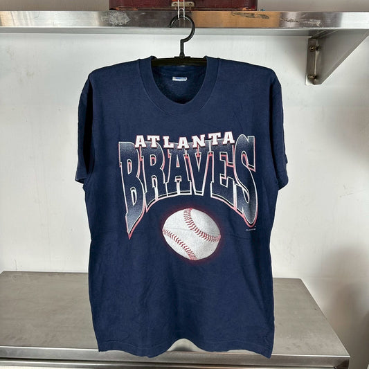 Vintage 1997 Atlanta Braves Baseball Play Ball MLB T-shirt