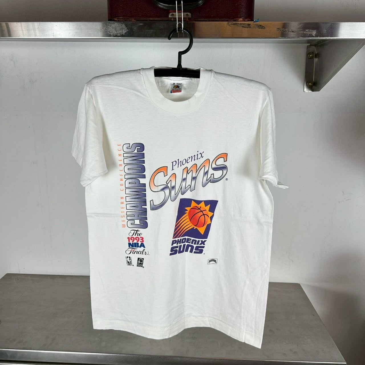 Vintage 1993 Phoenix Suns Basketball NBA Finals T-shirt