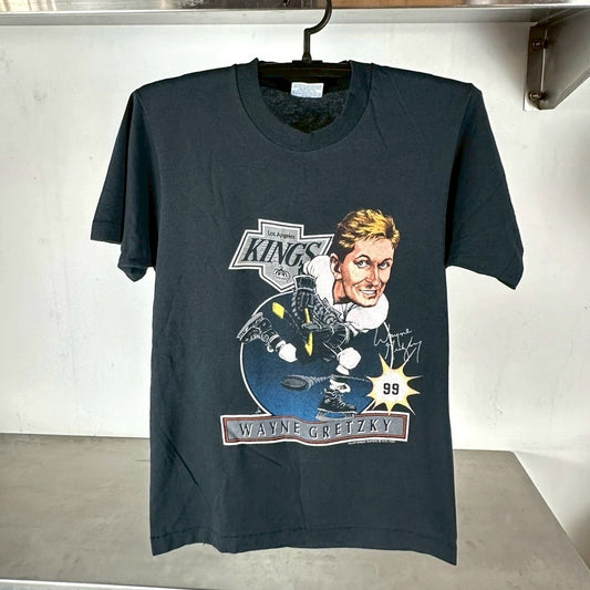 Vintage 1988 Wayne Gretzky LA Kings NHL Caricature T-shirt