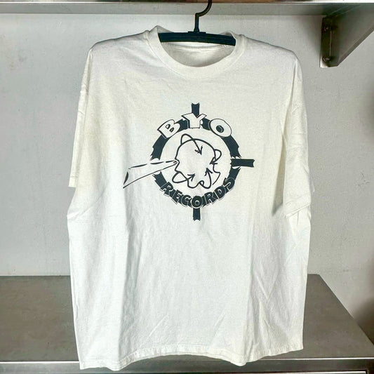 Vintage 90s BYO Better Youth Organization Records Punk Rock T-shirt