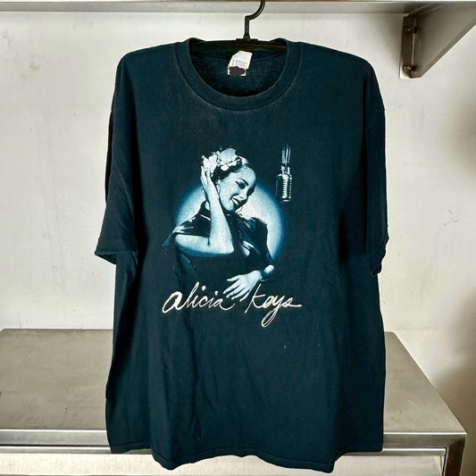 Vintage 2005 Alicia Keys Diary Tour Concert Promo T-shirt