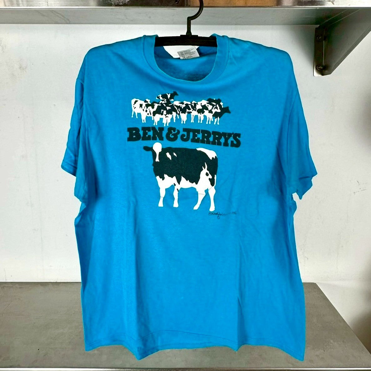 Vintage 1985 Ben & Jerry's Ice Cream Promo T-shirt