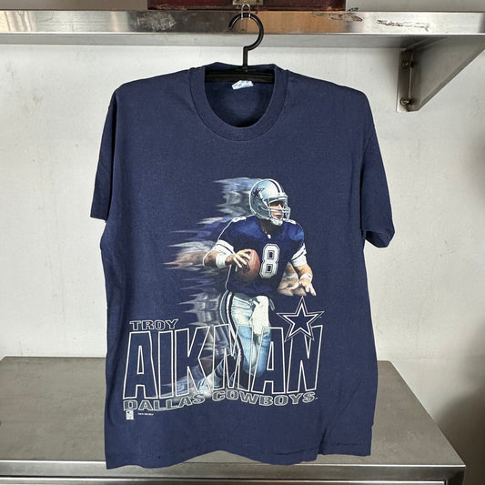 Vintage 1995 Troy Aikman Dallas Cowboys NFL T-shirt