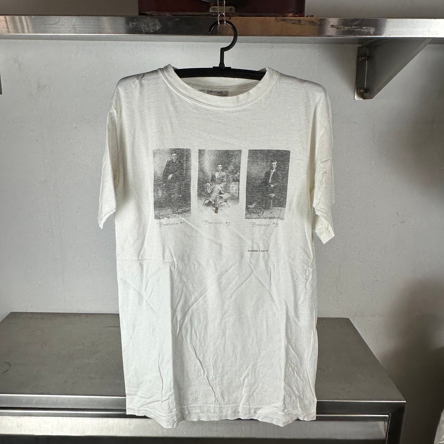 Vintage 90s Cherokee Bachelor Photography T-shirt