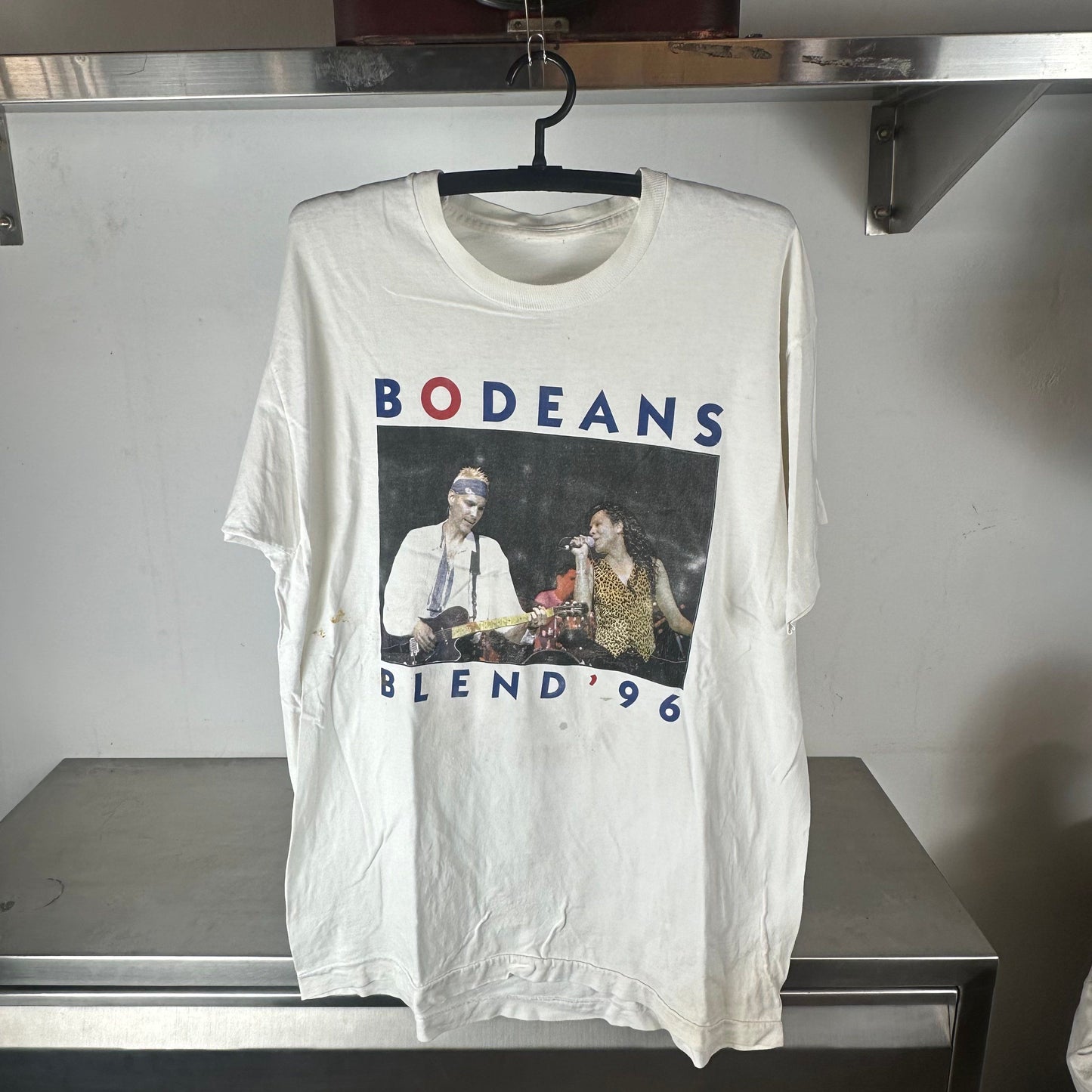 Vintage 1996 BoDeans Blend Summerinfested Rock Band T-shirt