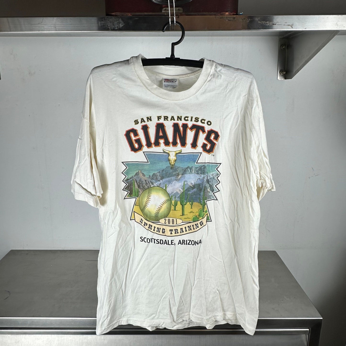 Vintage 2001 San Francisco Giants Spring Training MLB T-Shirt