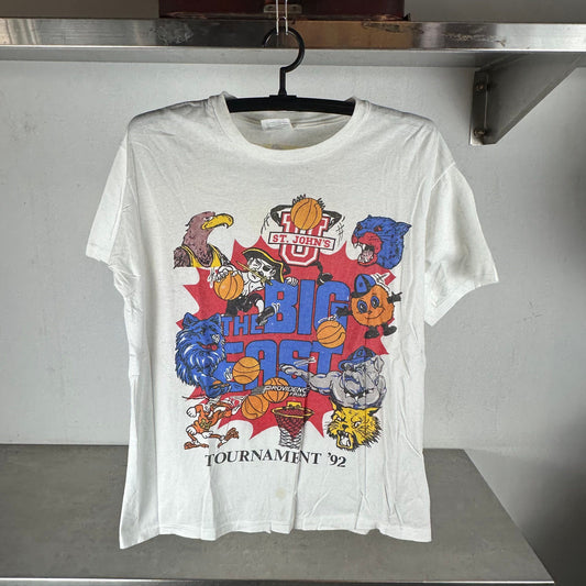 Vintage 1992 NCAA Basketball The Big East Tournament T-shirt