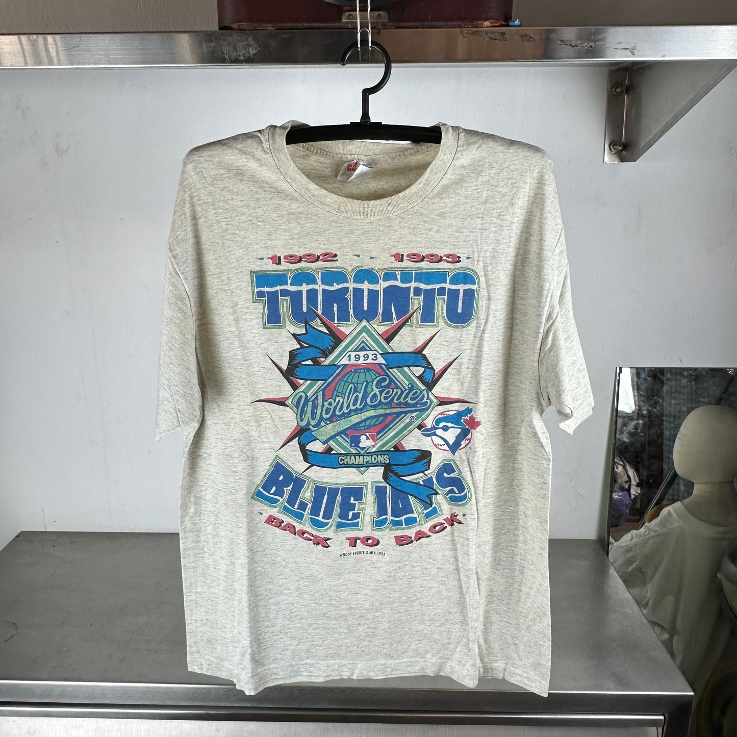 Vintage 1993 Toronto Blue Jays World Champions MLB T-shirt