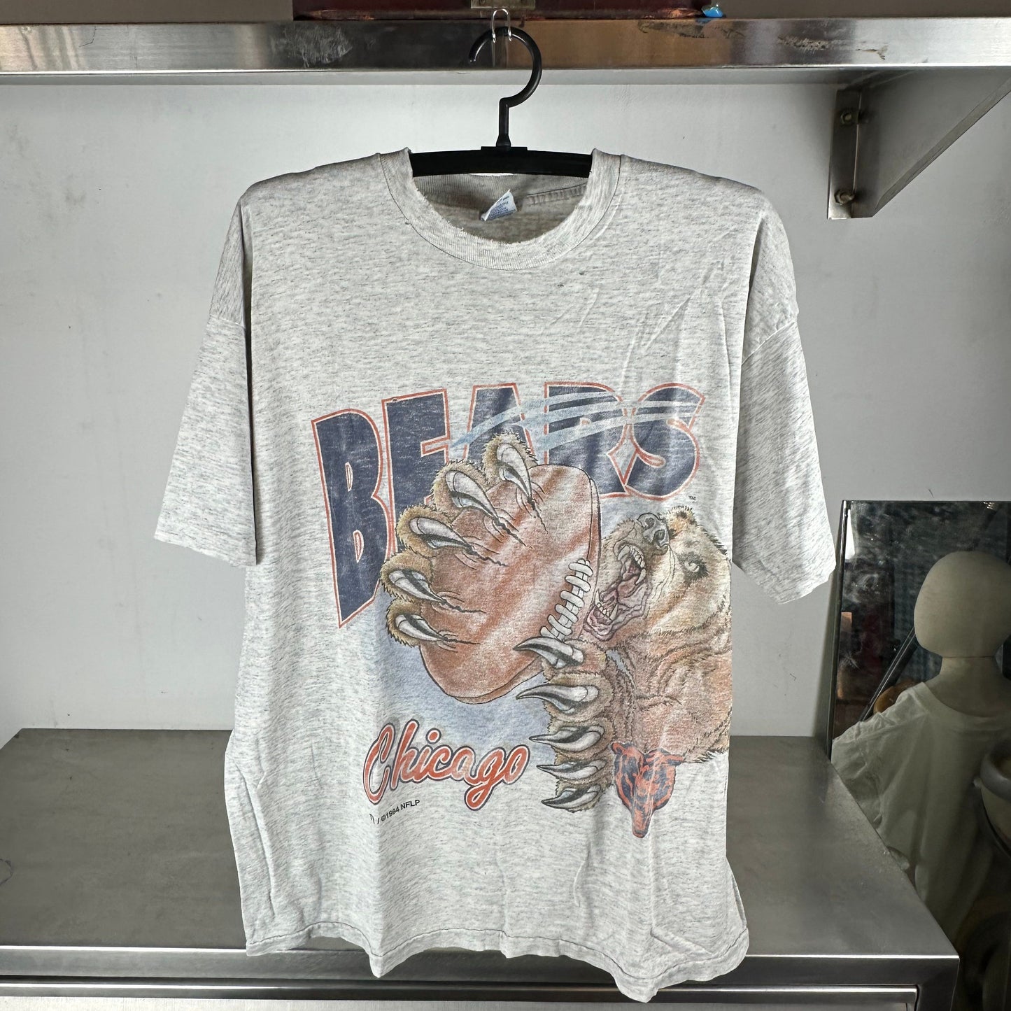 Vintage 1994 Chicago Bears Wraparound NFL Salem Sportswear T-shirt