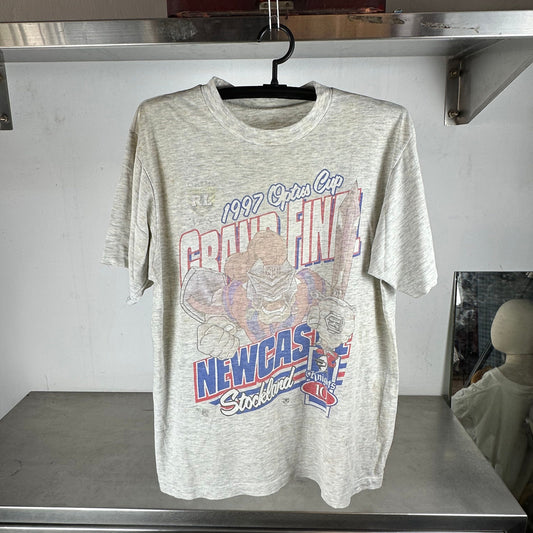 Vintage 1997 Newcastle Knights ARL Optus Cup Grand Final T-shirt