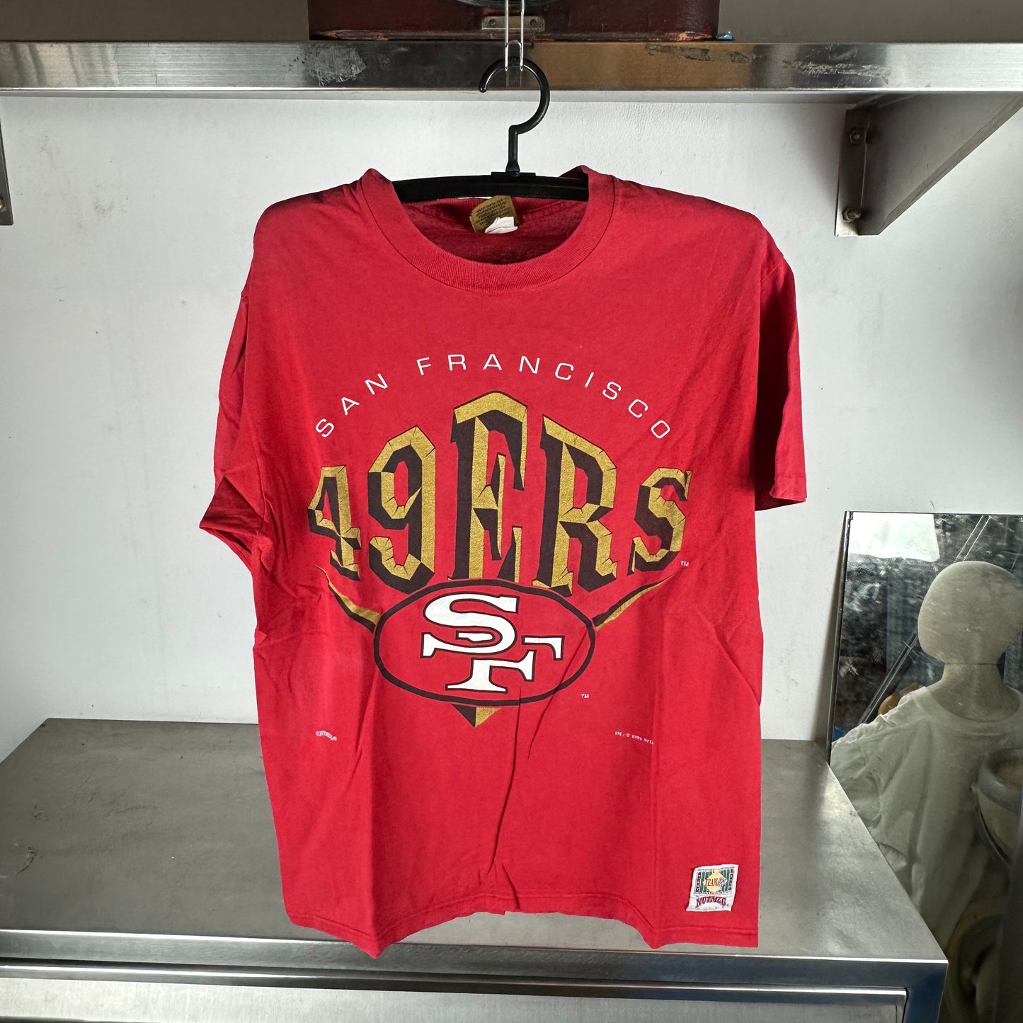 Vintage 1994 San Francisco 49ers NFL Nutmeg Large T-Shirt