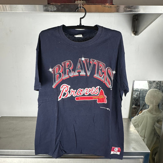 Vintage 1993 Atlanta Braves MLB Nutmeg XL T-Shirt