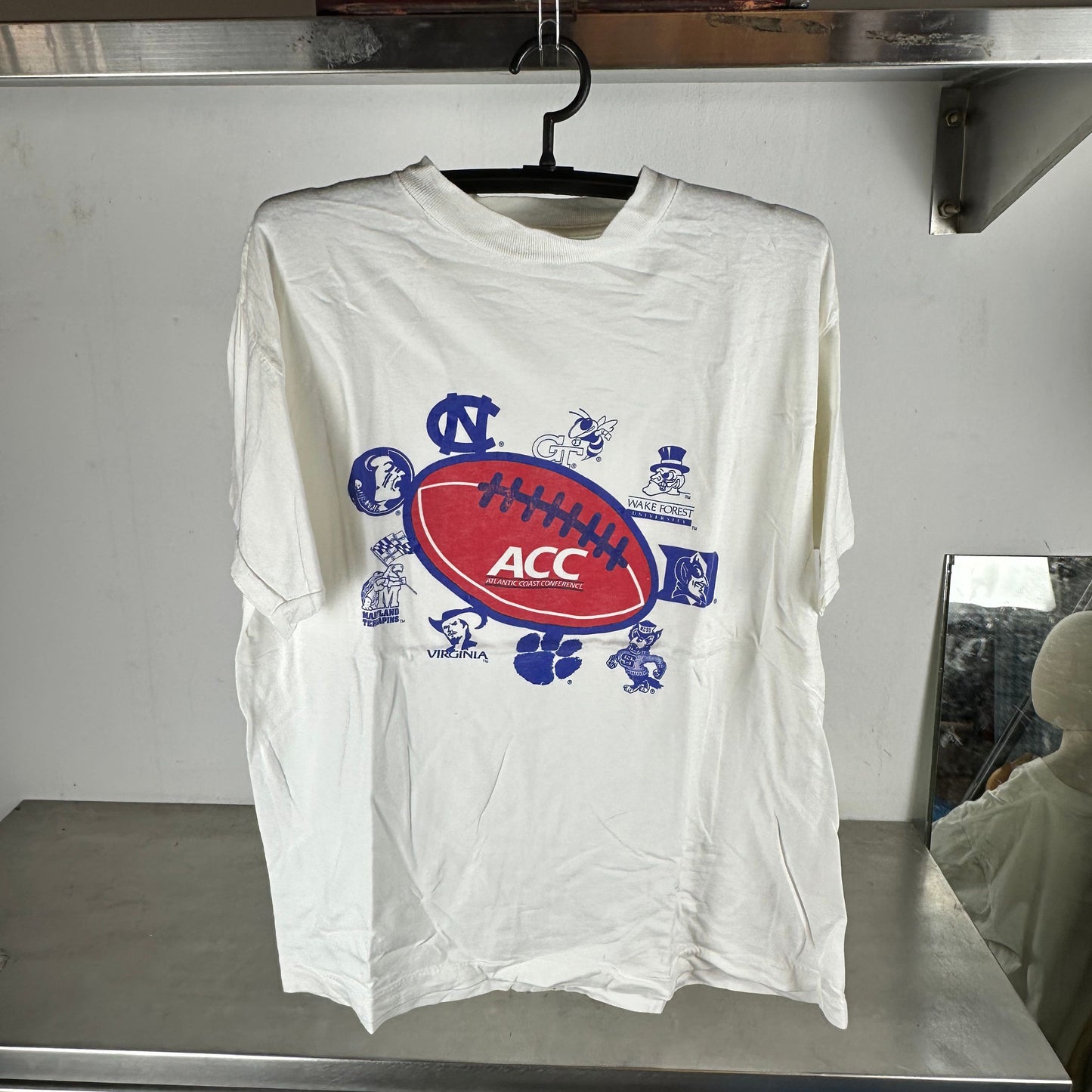 Vintage 90s NCAA ACC Atlantic Coast Conference College Football T-Shirt