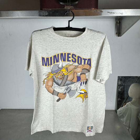Vintage 90s Minnesota Vikings Breakthrough Nutmeg Large T-Shirt