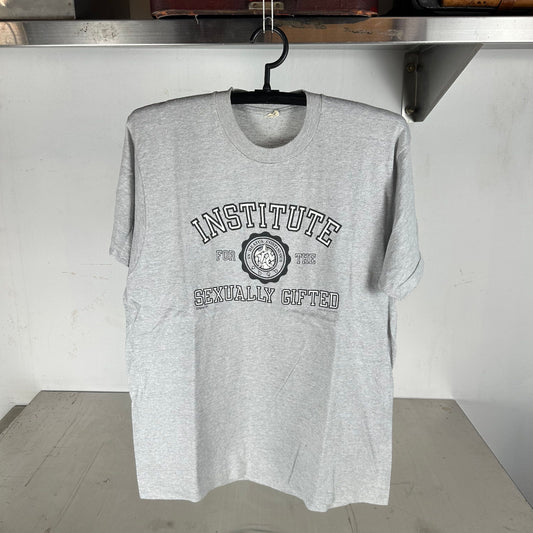 Vintage 1985 Institute For The Sexually Gifted Humor T-Shirt