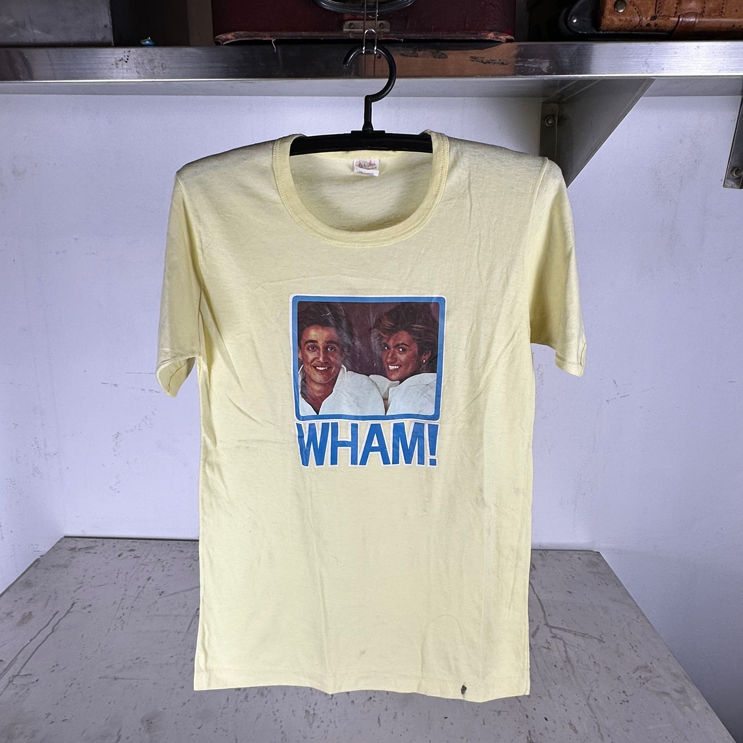 Vintage 80s Wham! George Michael and Andrew Ridgeley T-Shirt