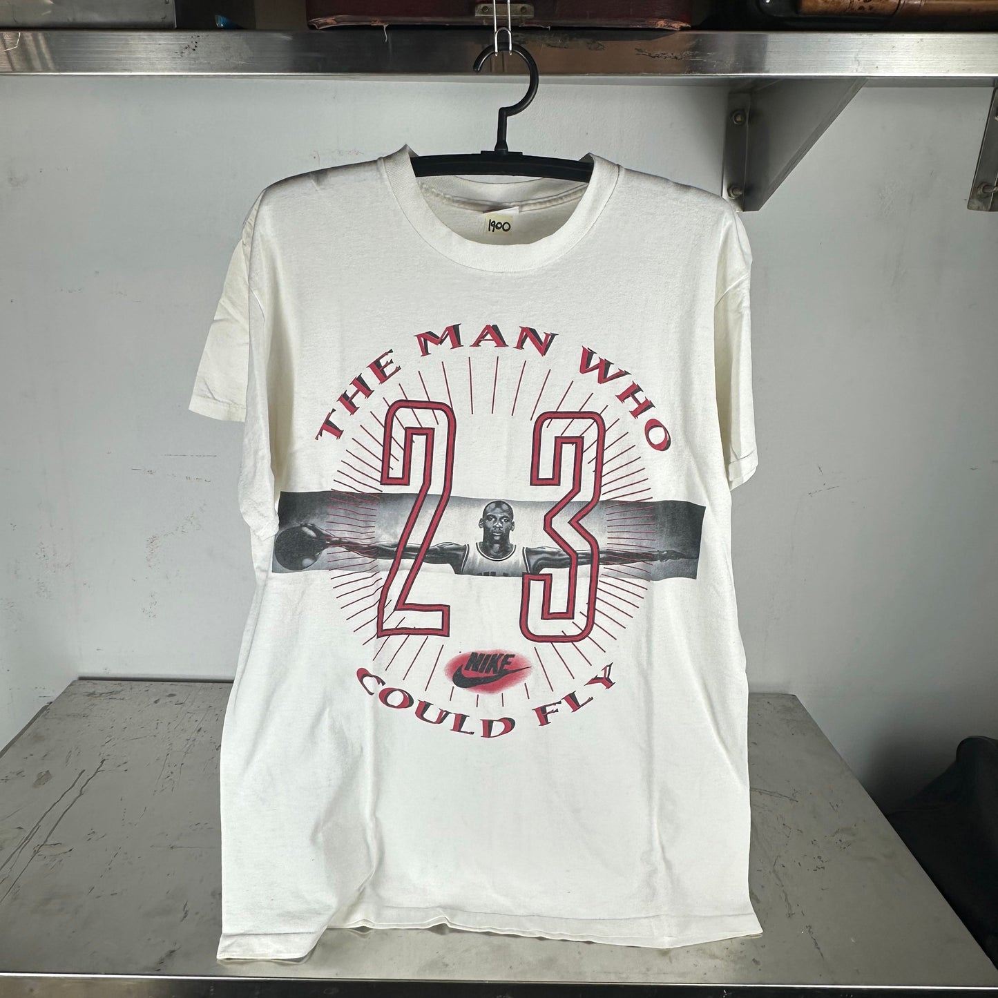 Vintage Nike 90s Michael Jordan The Man Who Could Fly Graphic T-shirt