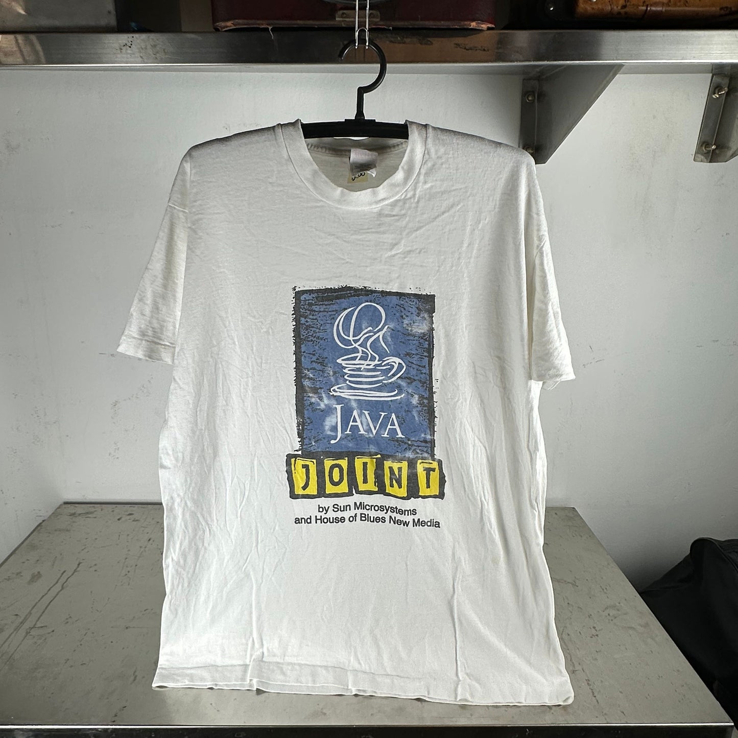 Vintage 90s JAVA Joint Atlanta House of Blues Promo Graphic XL T-shirt