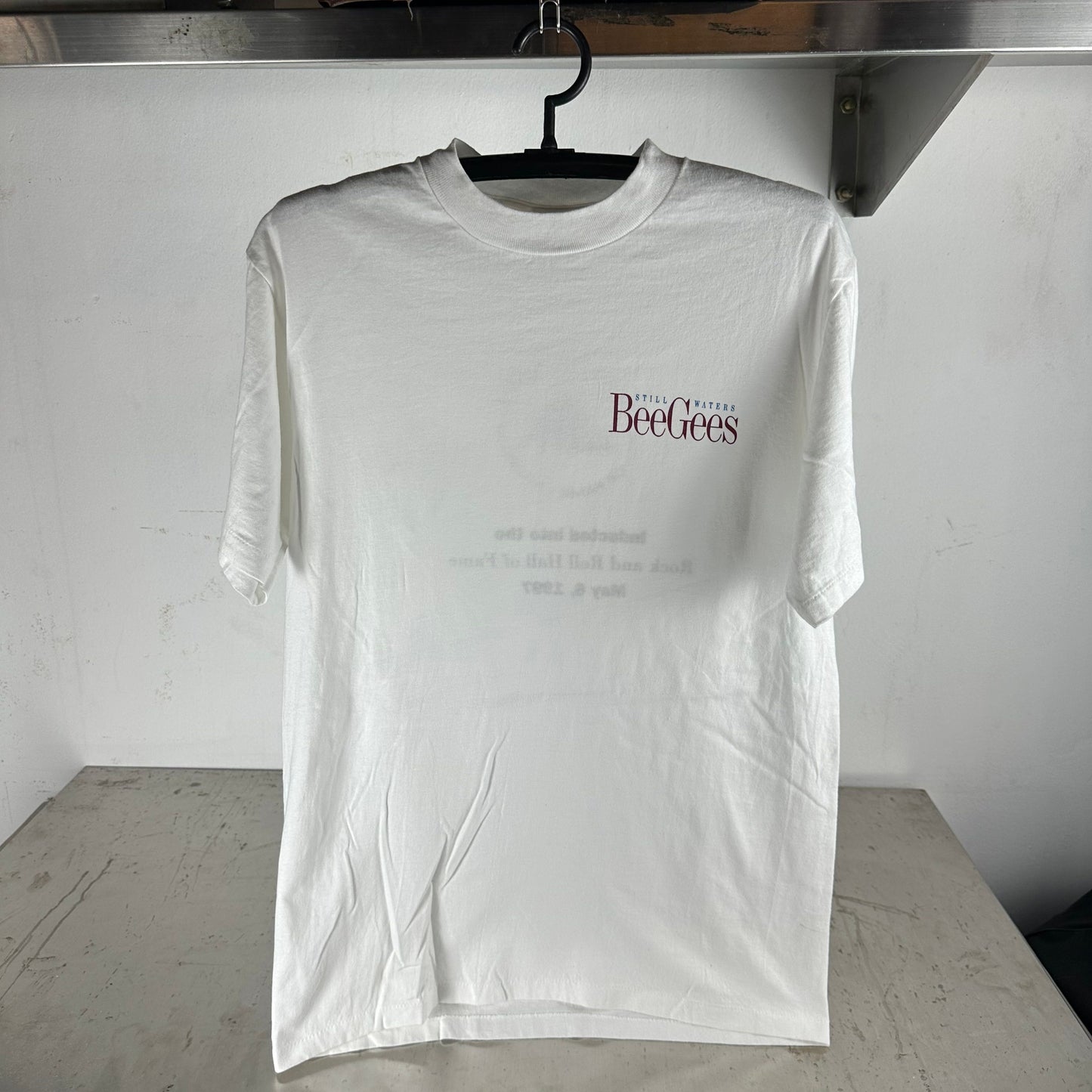 Vintage 1997 Bee Gees Still Waters Rock And Roll Hall Of Fame T-shirt
