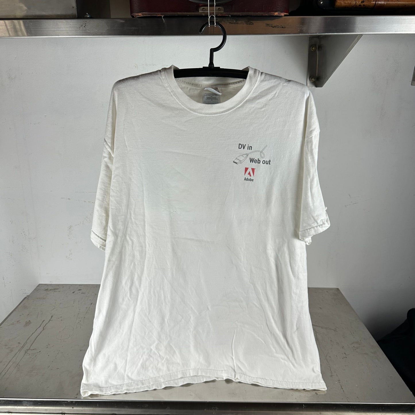 Vintage 2002 Adobe Premiere 6.0 Promo Graphic T-shirt