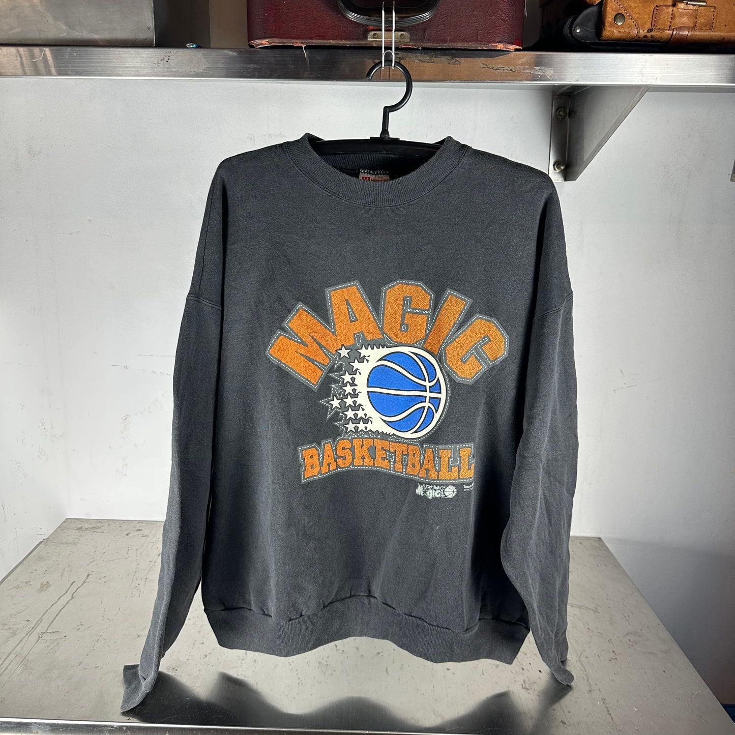 Vintage 90s Orlando Magic Basketball NBA 2XL Sweatshirt