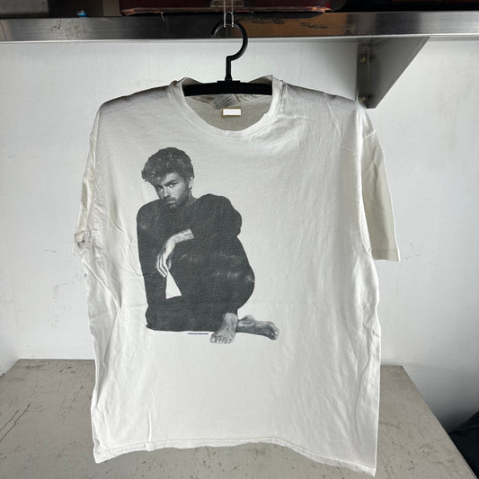 Vintage 1988 George Michael Faith Tour Pop Singer T-shirt