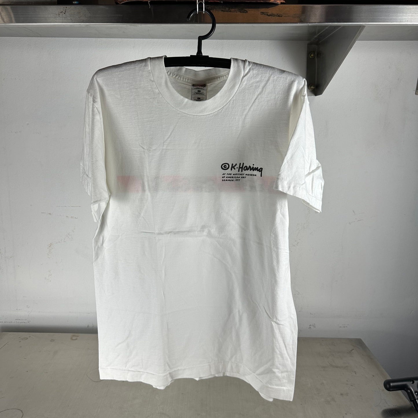 Vintage 1997 Keith Haring Whitney Museum Of American Art T-shirt