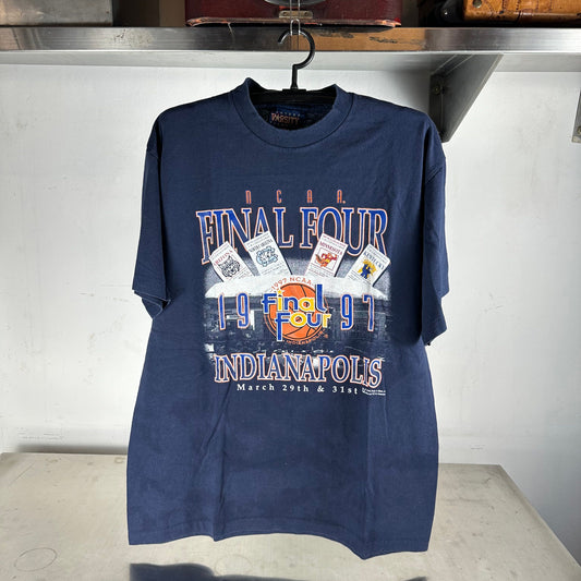 Vintage 1997 NCAA Basketball Final Four Indianapolis Graphic T-shirt