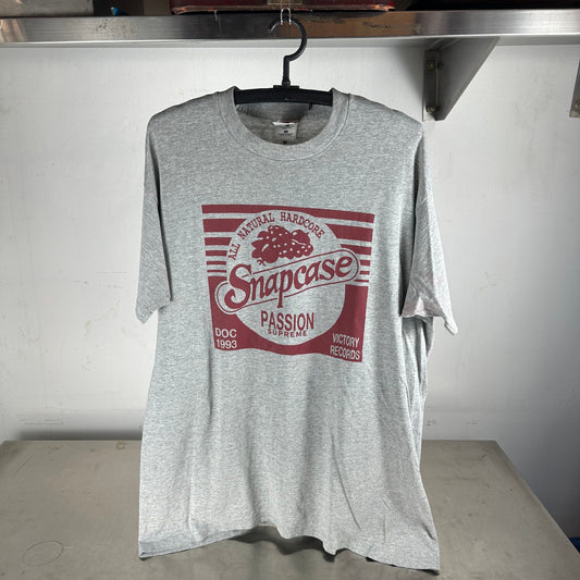 Vintage 1993 Snapcase Sanpple Hardcore Punk Band T-Shirt