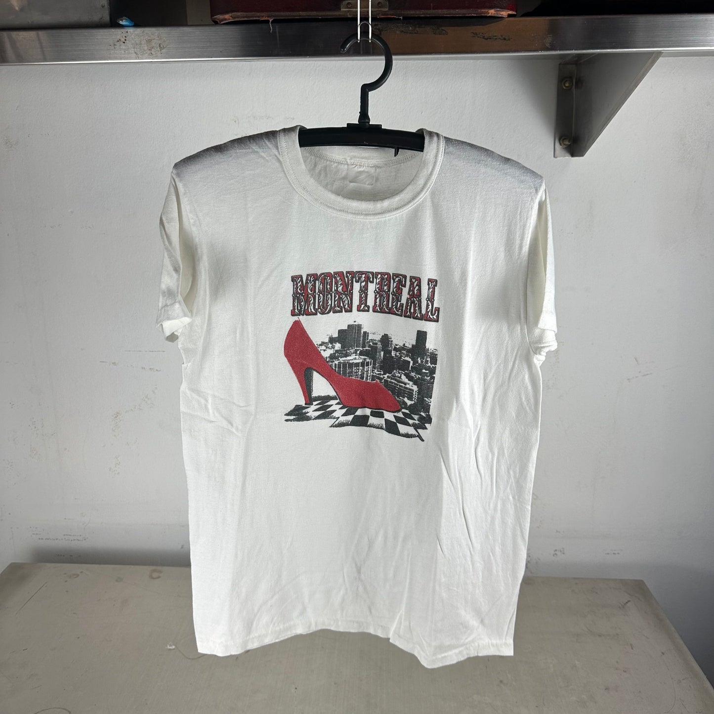 Vintage 1970s/80s Montreal Heel Graphic T-Shirt