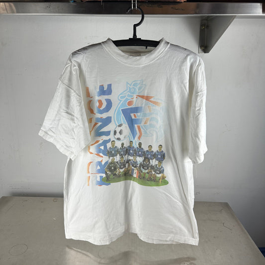 Vintage 1998 France Soccer National Team World Cup Squad T-Shirt