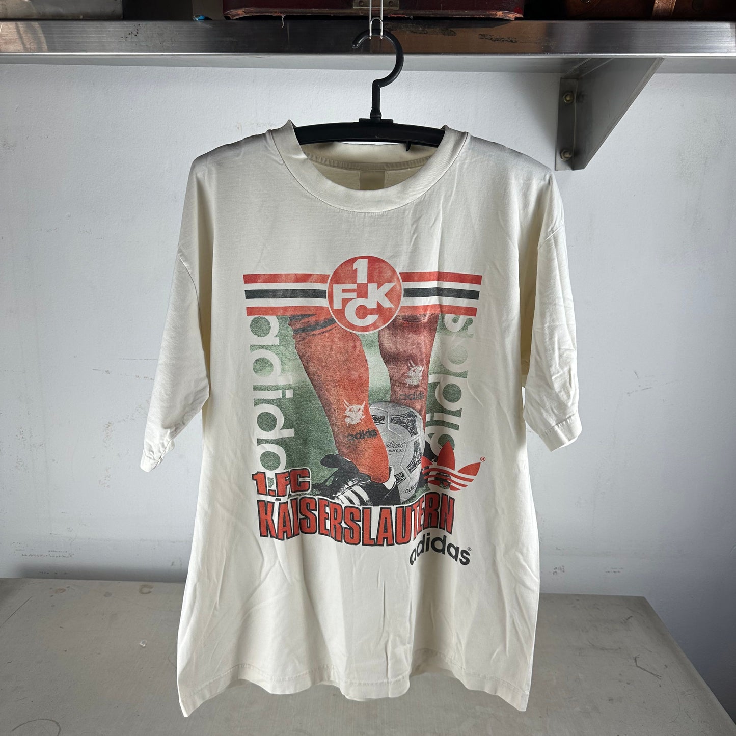 Vintage Adidas 90s 1. FC Kaiserslautern German Soccer T-Shirt