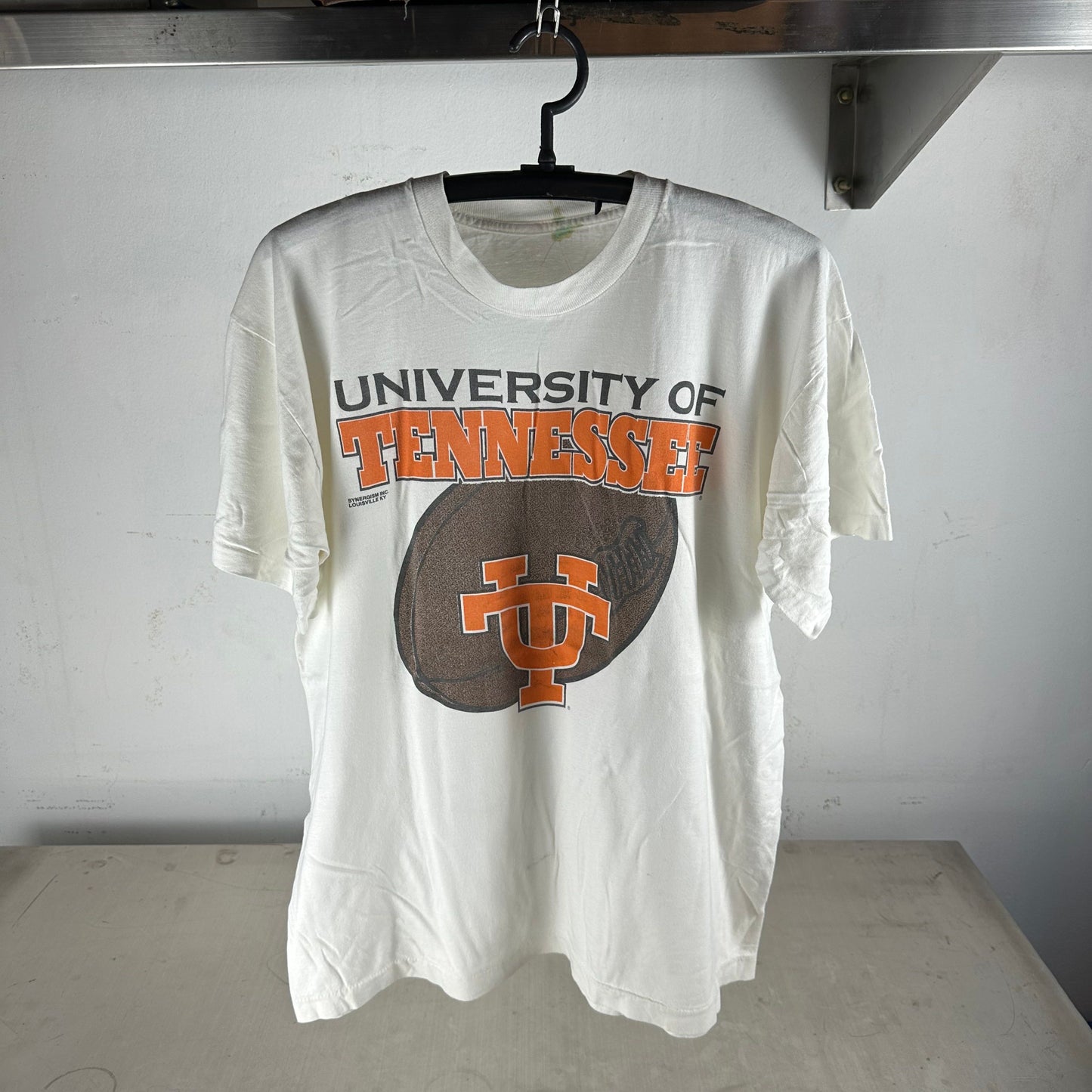 Vintage 90s Tennessee Volunteers NCAA Football Graphic T-Shirt