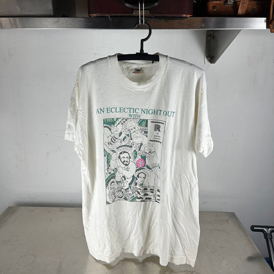 Vintage 1994 Whitney Houston Elton John The Rain Forest Foundation Concert T-Shirt