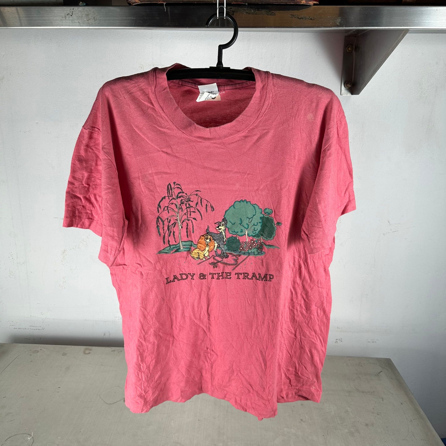 Vintage 90s Lady & The Tramp Disney Animated Film T-Shirt