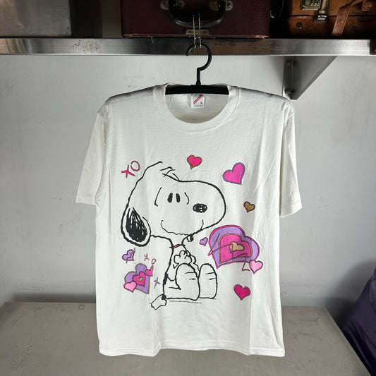 Vintage 90s Snoopy Peanuts Cartoon Graphic T-shirt