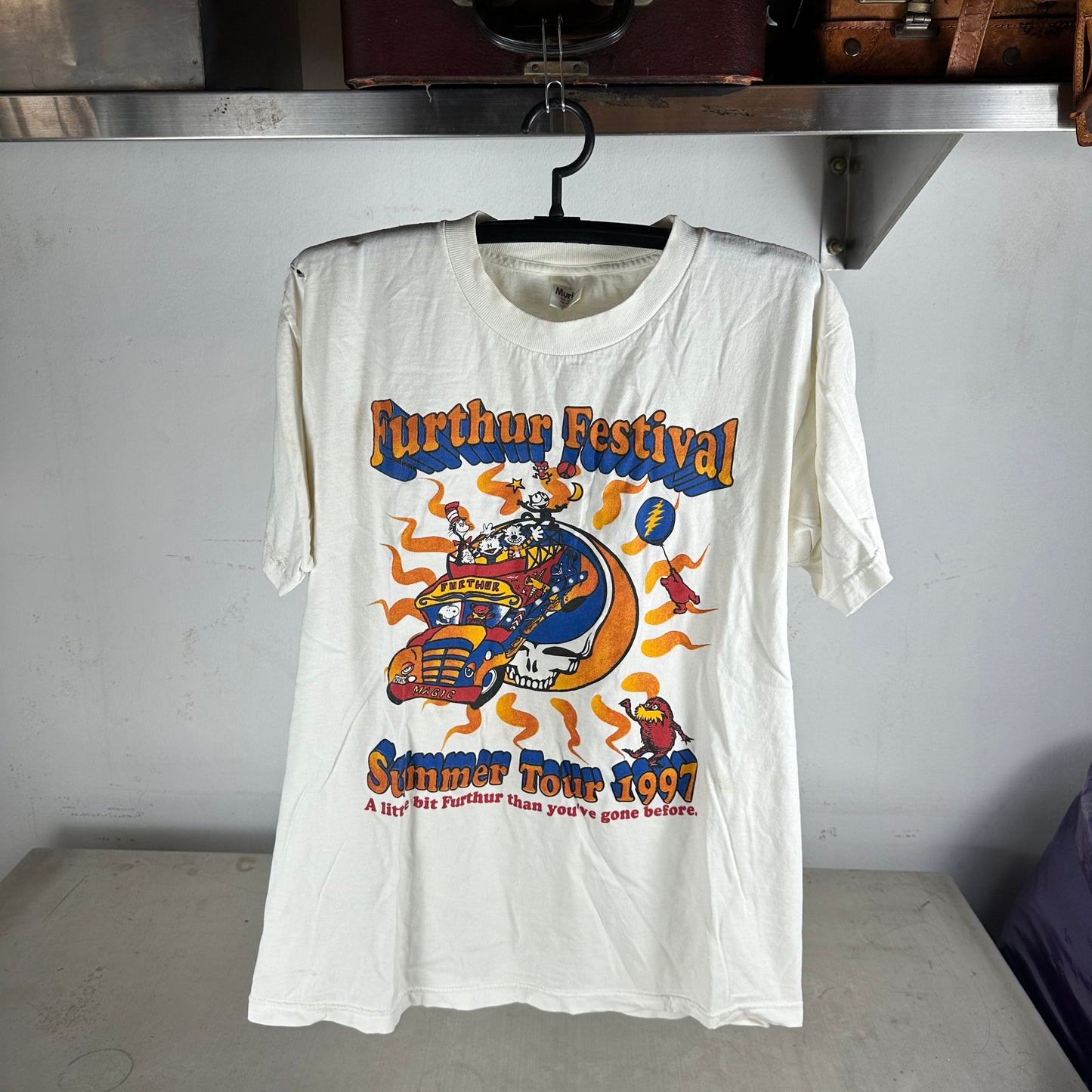 Vintage 1997 Furthur Festival Summer Tour Grateful Dead T-shirt