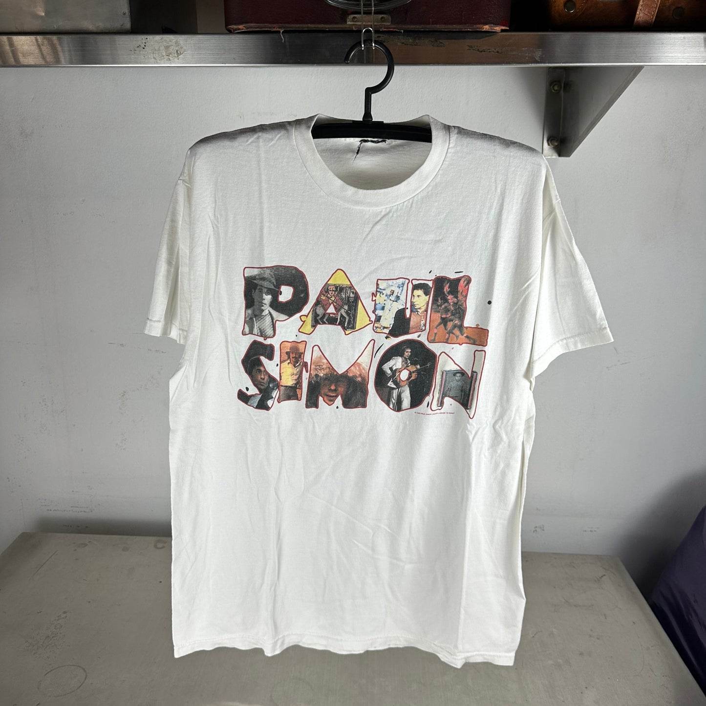 Vintage 1999 Paul Simon Tour Concert Promo T-shirt