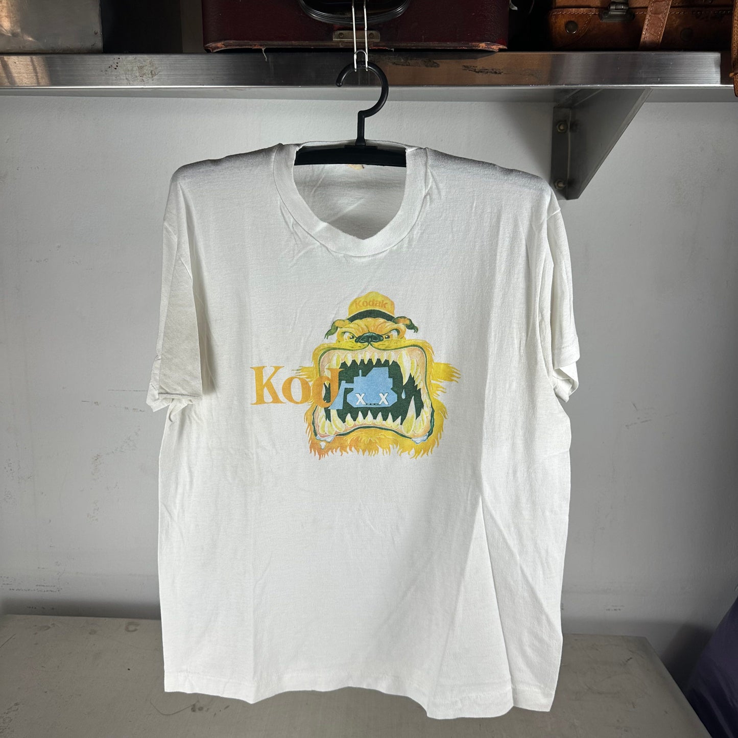 Vintage 1980s 90s Kodak Film Photography Promo Single Stitch T-shirt