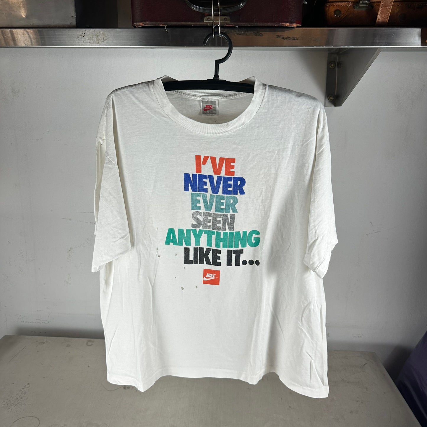 Vintage Nike 90s Nice Shoes I've Never Seen Anything Like It  T-shirt