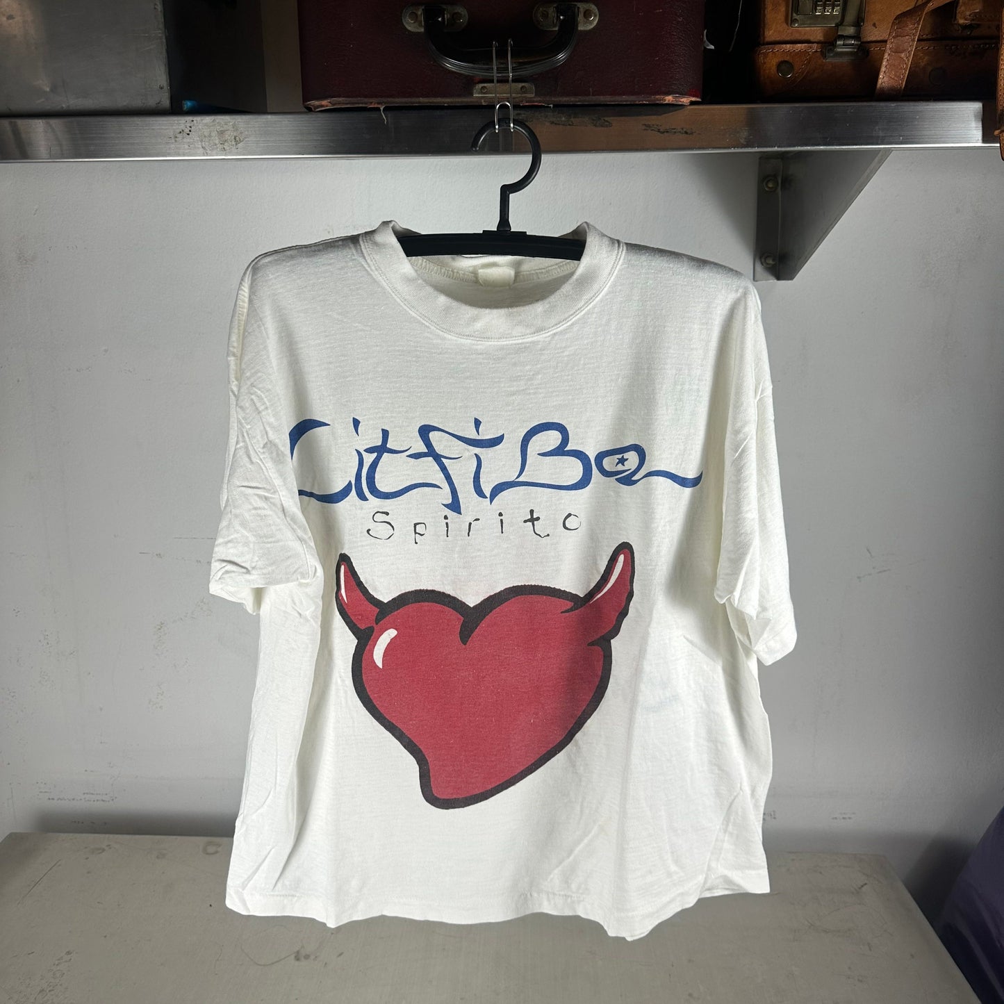 Vintage 1995 Litfiba Spirito Tour Italian Rock Band T-shirt