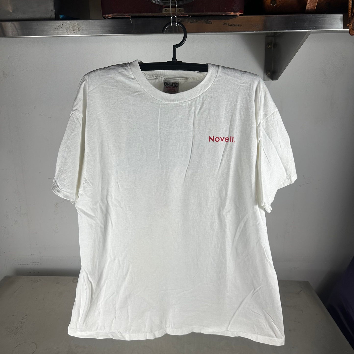 Vintage 1998 Novell Software Brainshare Computer T-shirt