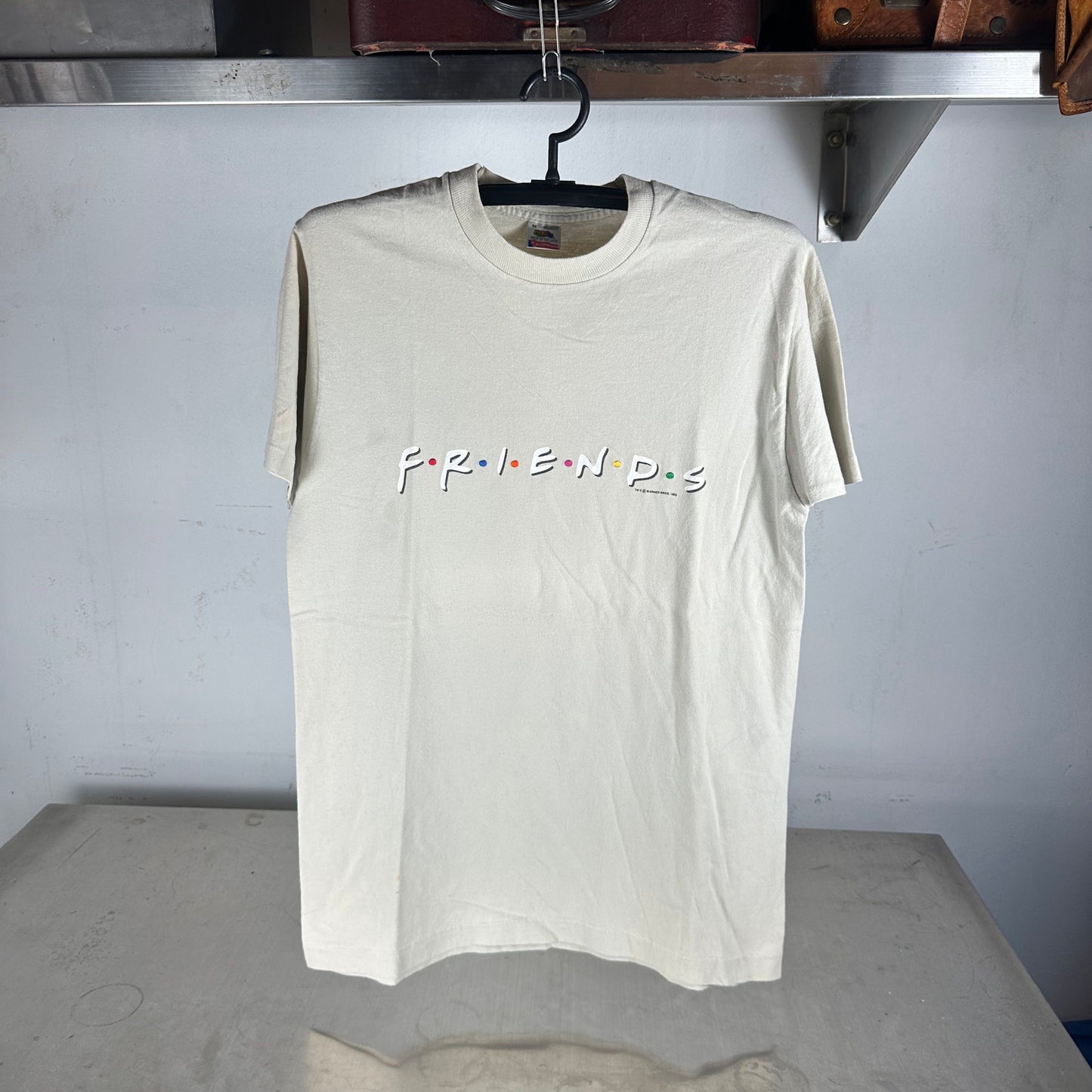 Vintage 1996 Friends Sitcom TV Series Logo Graphic Single Stitch T-shirt