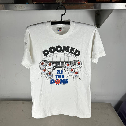 Vintage 1989 Syracuse Orangemen Doomed At The Dome NCAA T-shirt