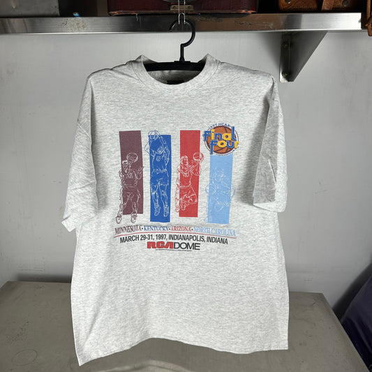 Vintage 1997 NCAA Basketball Final Four Single Stitch T-shirt