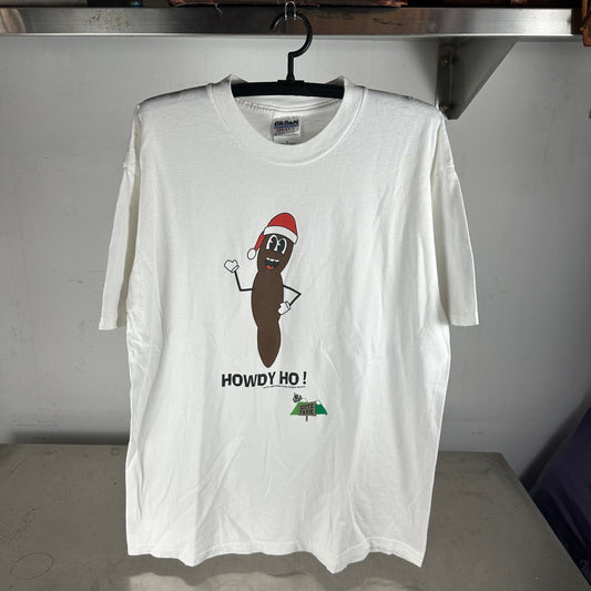 Vintage 1998 South Park Mr. Hankey Howdy Ho! Graphic Promo T-shirt