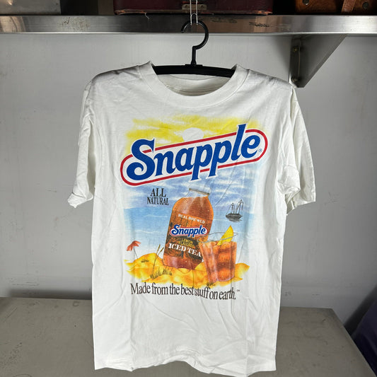 Vintage 90s Snapple Iced Tea Made From the Best Stuff on Earth Graphic T-shirt