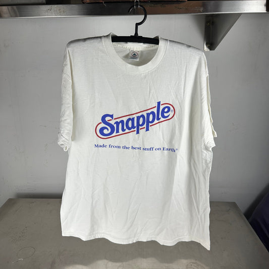 Vintage 90s Snapple Iced Tea Made From the Best Stuff on Earth Slogan T-shirt